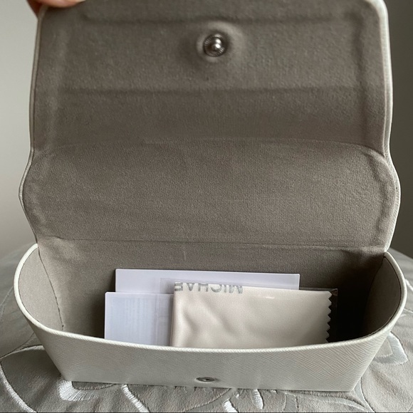 Michael Kors Ina Gold Cat’s Eye Mirrored Sunglasses - Picture 5 of 14